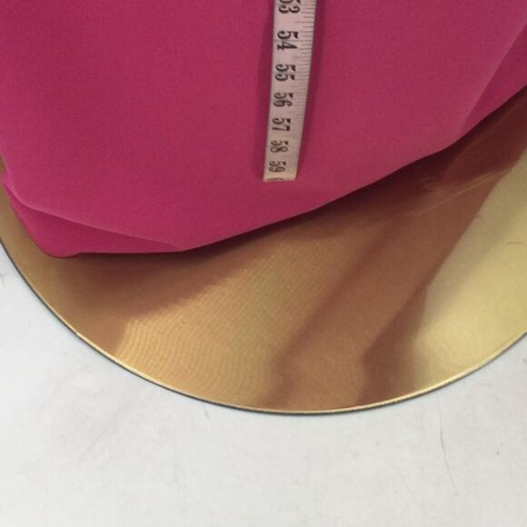 LULU'S SZ L Perfected Poise Hot Pink Bow Cutout Column Maxi Dress NEW 0B4 - Picture 5 of 11